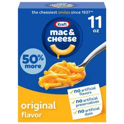 Kraft Original Flavor Mac and Cheese Dinner - 11oz