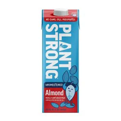 Plantstrong Unsweetened Almond Milk - 32oz