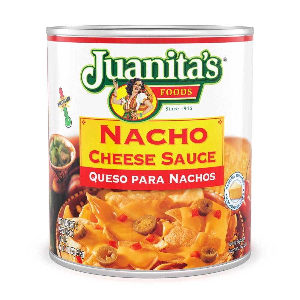 slide 1 of 4, Juanita's Nacho Medium Cheese Sauce 106 oz, 106 oz