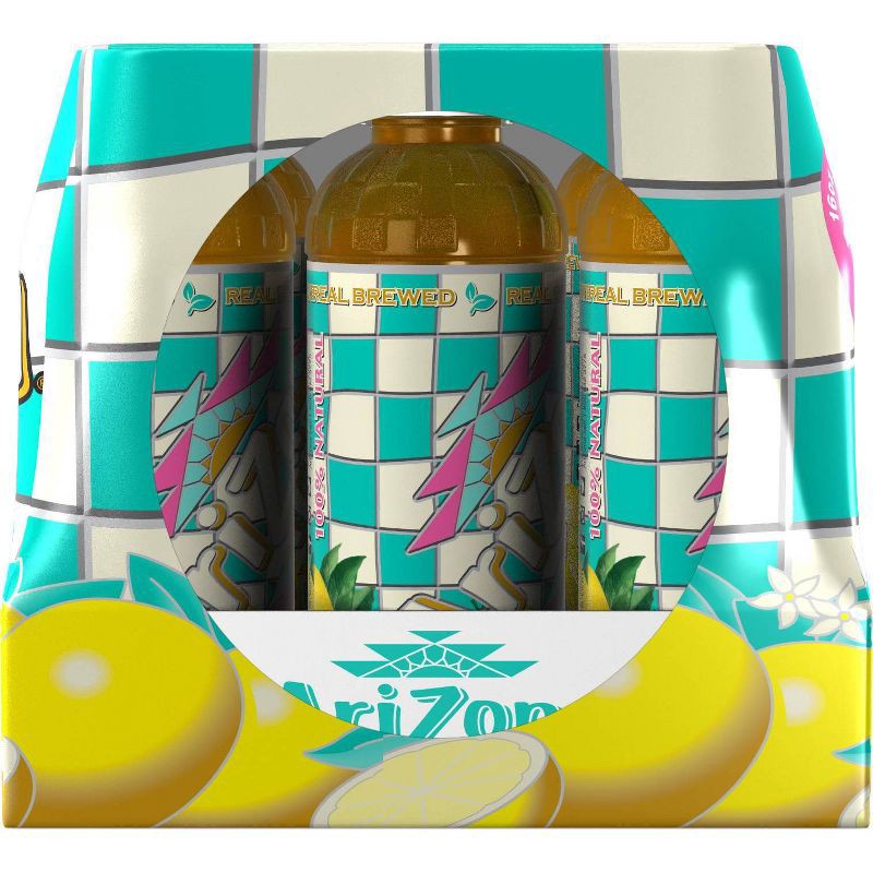 slide 4 of 5, AriZona Iced Tea with Lemon Flavor - 12pk/16 fl oz Bottles, 12 ct; 16 fl oz