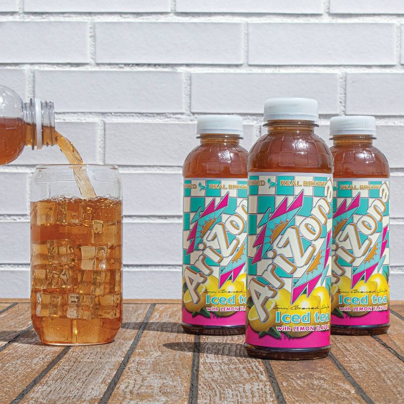 slide 5 of 5, AriZona Iced Tea with Lemon Flavor - 12pk/16 fl oz Bottles, 12 ct; 16 fl oz