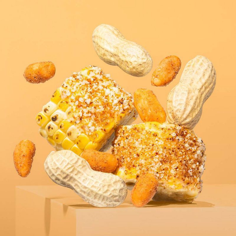 slide 4 of 6, Pop & Sol by Nuts.com Roasted Elote Peanuts - 7oz, 7 oz