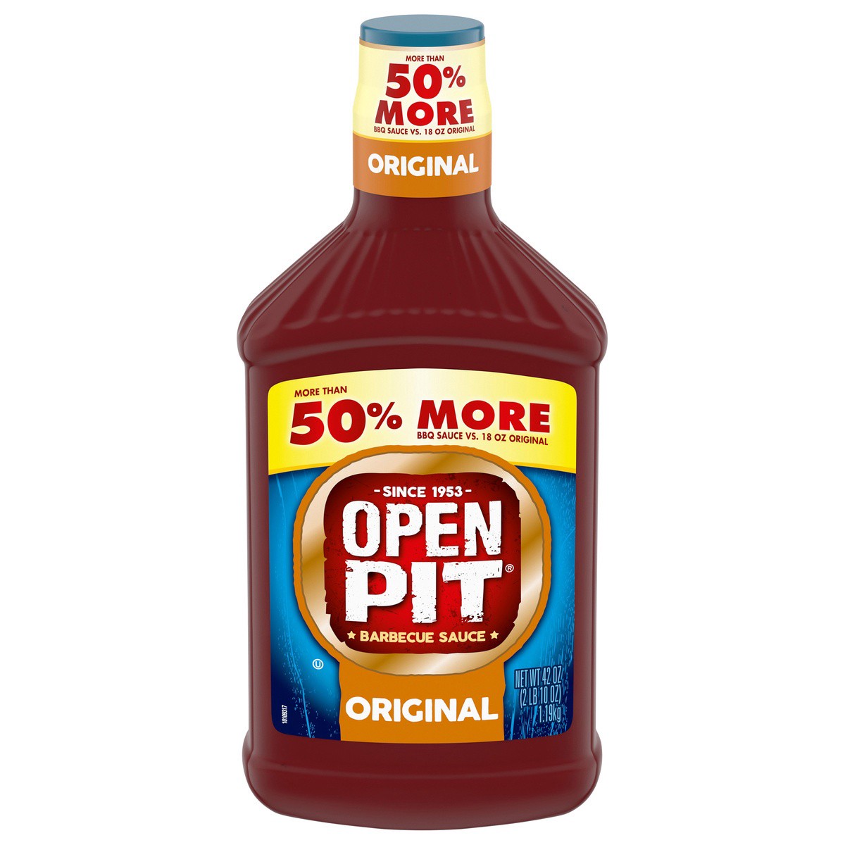 slide 1 of 5, Open Pit Original Barbecue Sauce, 