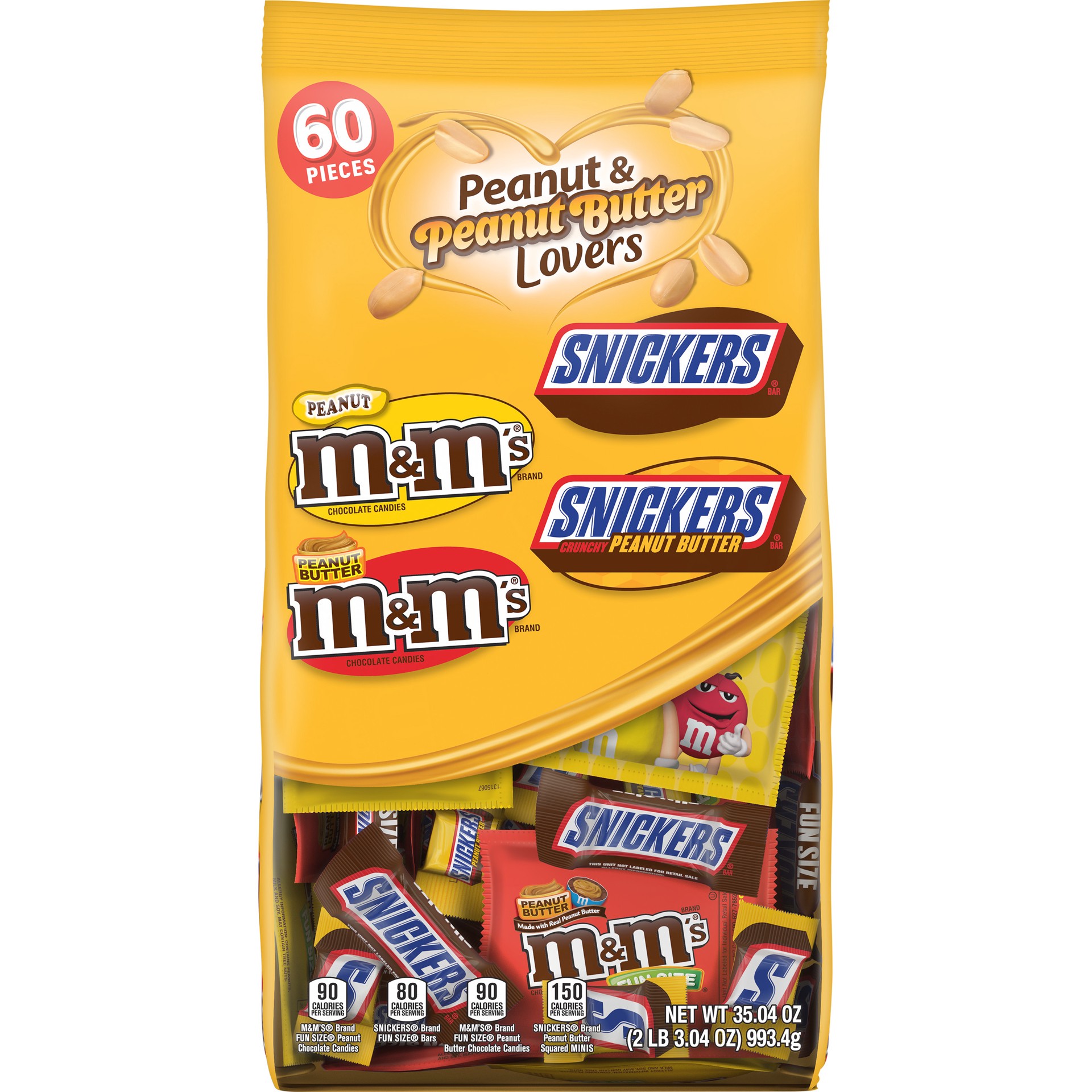 slide 1 of 6, Mars Peanut & Peanut Butter Lovers, 30 ct