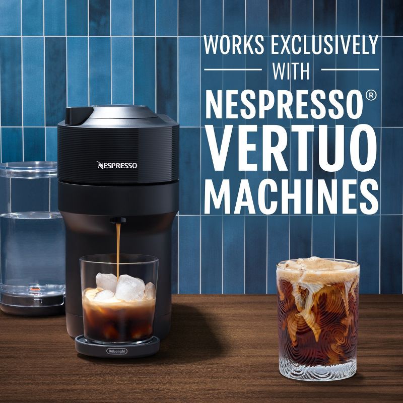 slide 5 of 8, Starbucks by Nespresso Vertuo Line Iced Double Espresso Vanilla Flavored Light Roast Coffee Pods - 8ct, 8 ct