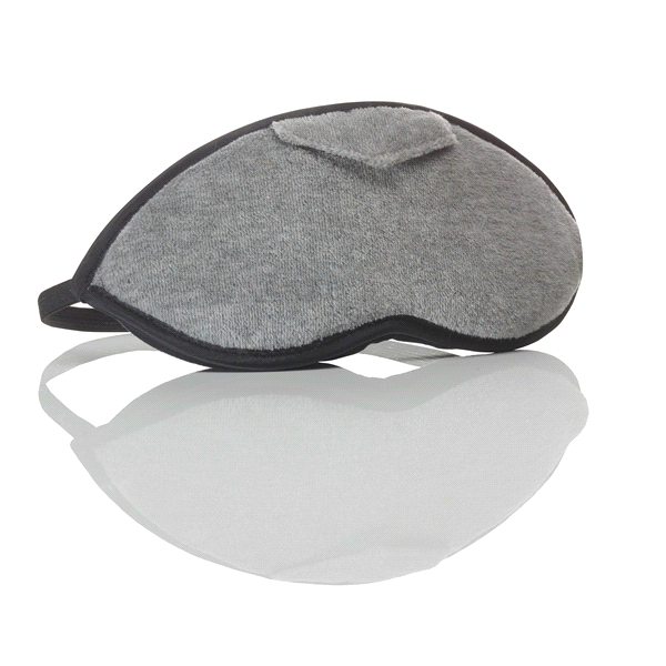 slide 1 of 1, Travel Smart Comfort Eyemask - Grey, 1 ct