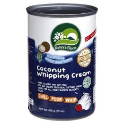 Nature's Charm Coconut Whipping Cream - 15 oz