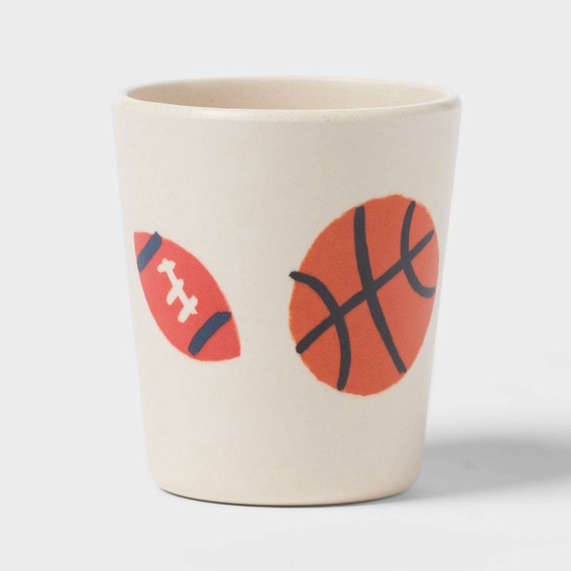 slide 1 of 3, Kids' 7.74oz Sports Bamboo Melamine Tumbler - Pillowfort™, 7.74 oz
