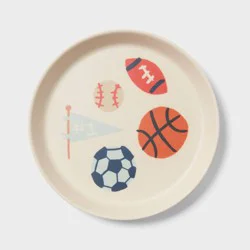 Kids' sports Bamboo Melamine Plate - Pillowfort™