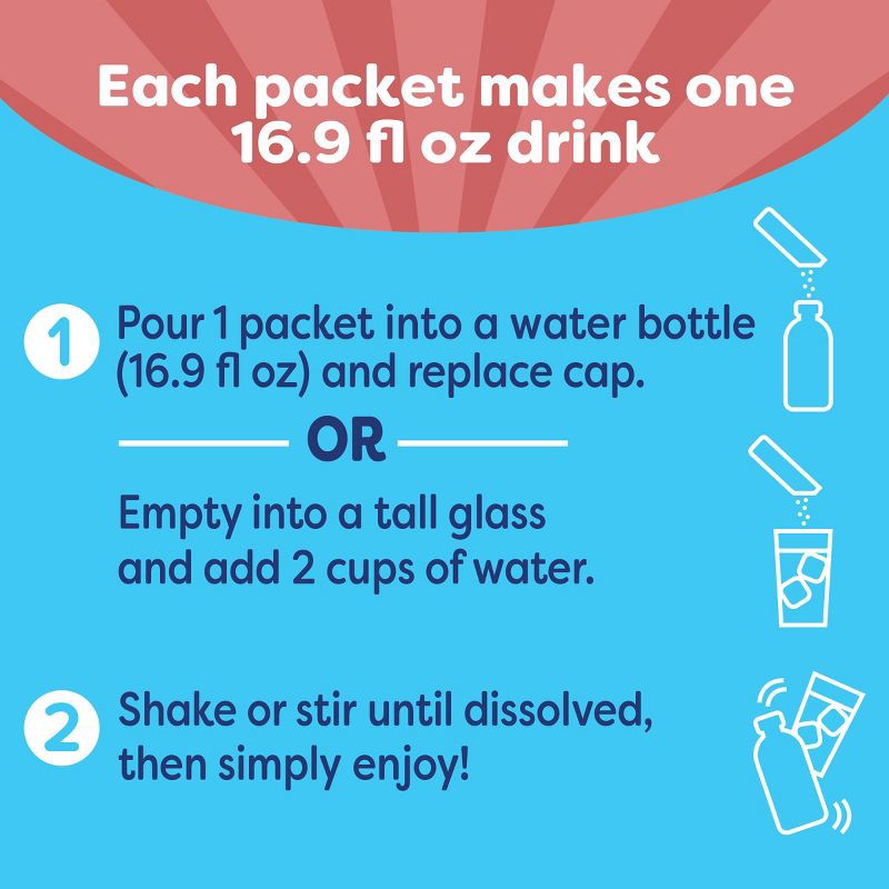 slide 6 of 9, Crystal Light Raspberry Lemonade - 10ct/1.8oz, 10 ct, 1.8 oz