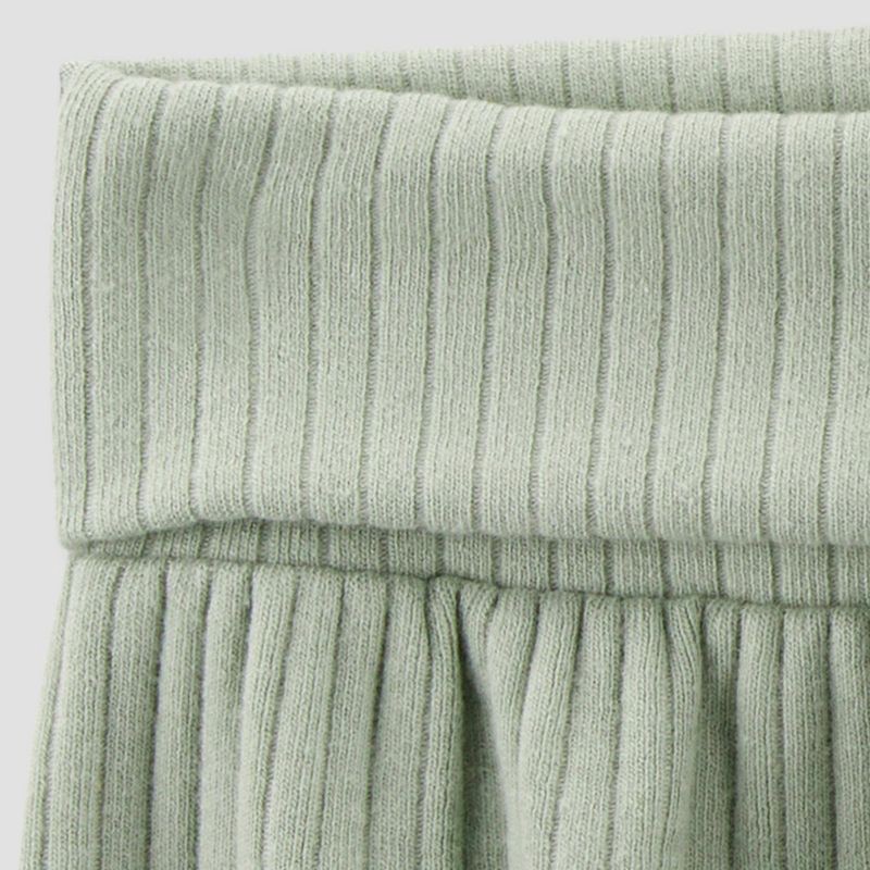 slide 4 of 6, Carter's Just One You® Baby 2pc Textured Knit Top & Bottom Set - Green 12M: Cotton Elastane Pullover & Pull-On, 2 ct