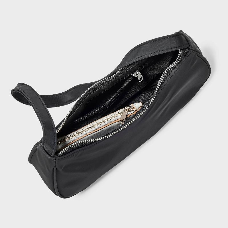 slide 4 of 5, Simple Shoulder Bag - Wild Fable™ Black, 1 ct