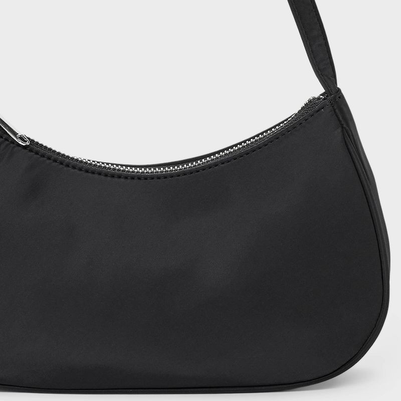 slide 5 of 5, Simple Shoulder Bag - Wild Fable™ Black, 1 ct