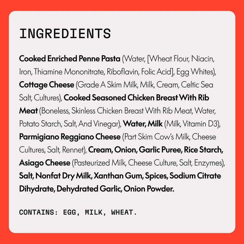 slide 5 of 7, Counter Frozen 3 Cheese Chicken Alfredo Bowl - 10oz, 10 oz