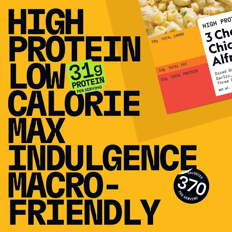 slide 6 of 7, Counter Frozen 3 Cheese Chicken Alfredo Bowl - 10oz, 10 oz