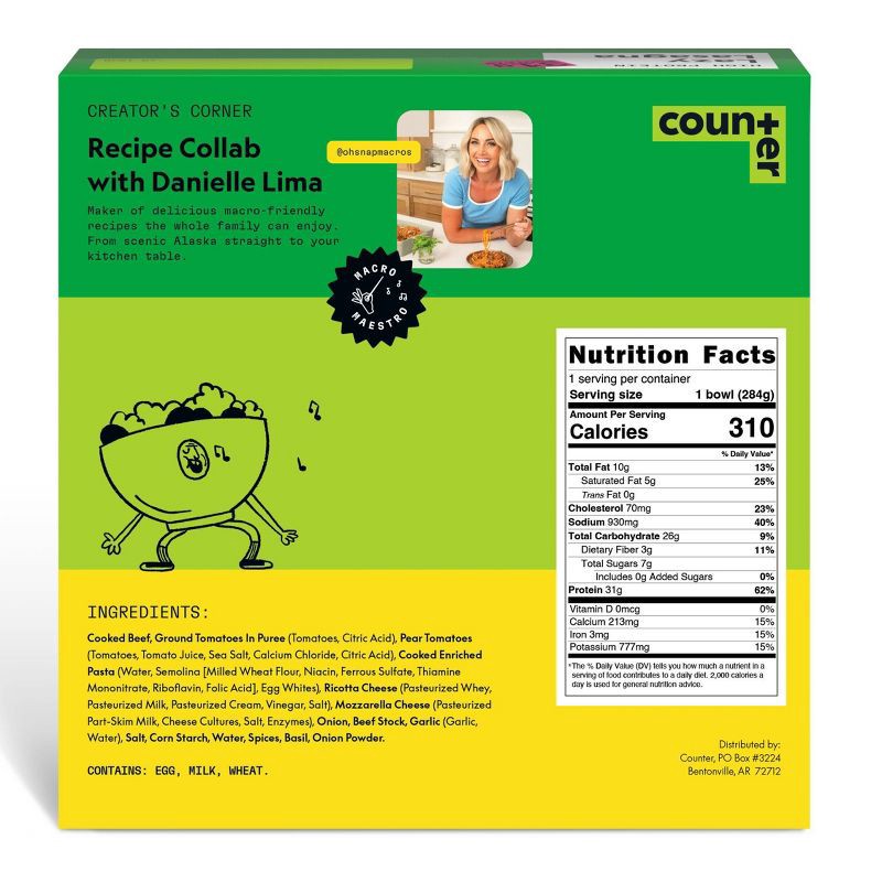 slide 2 of 7, Counter Frozen Lazy Lasagna Bowl - 10oz, 10 oz