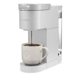 Keurig K-Mini Go Single-Serve K-Cup Coffee Maker Warm Stone