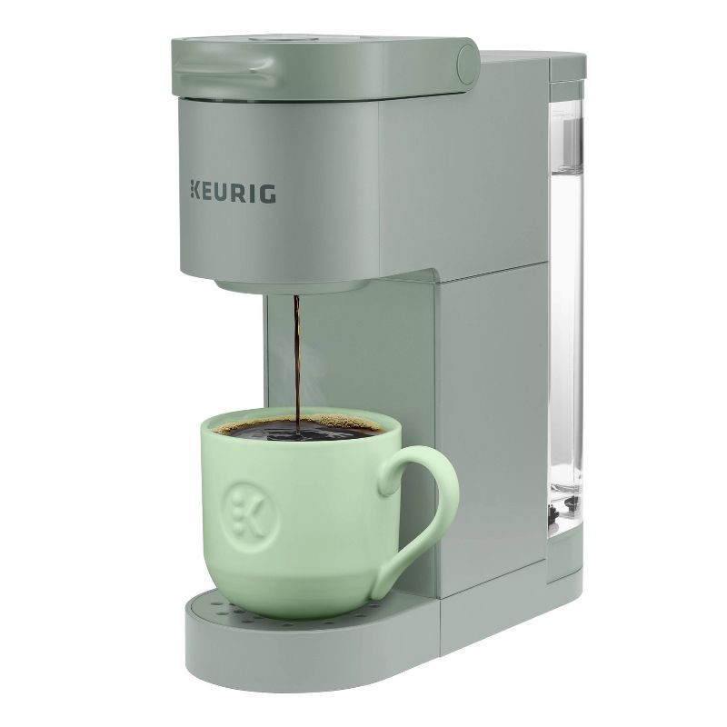 slide 2 of 9, Keurig K-Mini Go Single-Serve K-Cup Pods Coffee Maker Sage, 1 ct