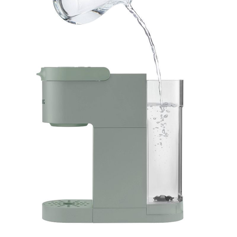 slide 7 of 9, Keurig K-Mini Go Single-Serve K-Cup Pods Coffee Maker Sage, 1 ct