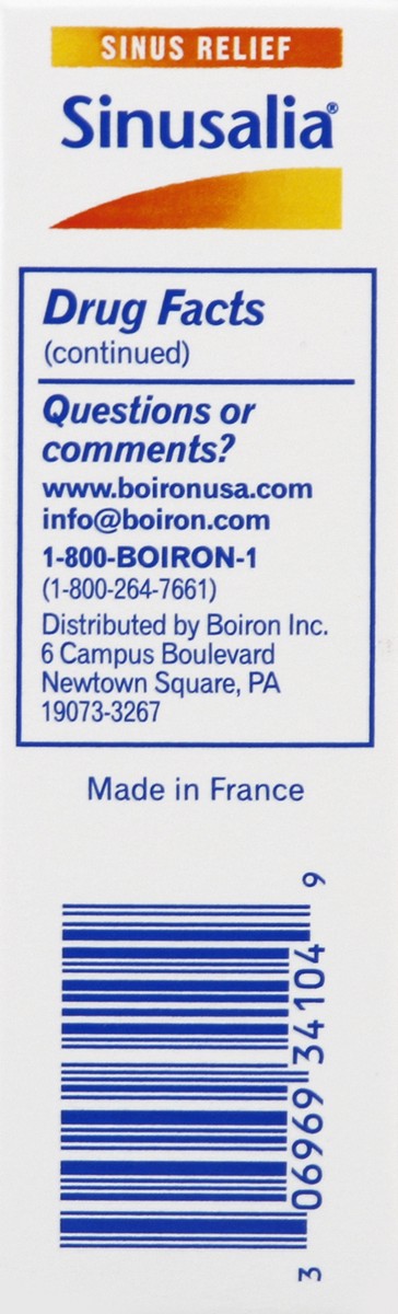 slide 2 of 7, Boiron Sinus Relief Cough Relief, 60 ct