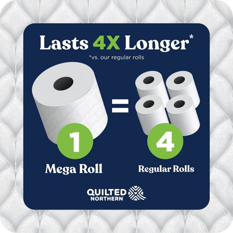 slide 9 of 9, Quilted Northern Ultra Soft Strong Toilet Papers - 12 Mega Rolls, 1 ct