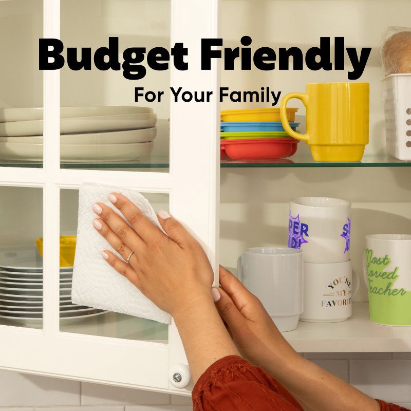 slide 5 of 16, Bounty Essentials Select-A-Size White Paper Towels - 12 Triple Rolls, 1 ct