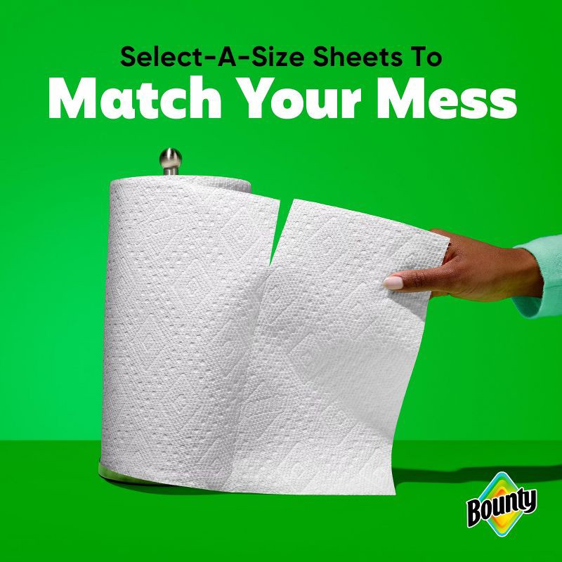 slide 5 of 15, Bounty Select-A-Size Print Paper Towels - 2 Triple Rolls, 1 ct