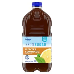 Kroger Zero Sugar Iced Tea Lemonade Drink, 64 fl oz