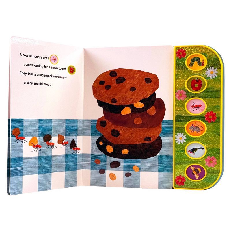slide 3 of 6, World of Eric Carle - Picnic Time! Textured Sound Board Book Touch & Feel Textured Sound Pad for Tactile Play (Board Book), 1 ct