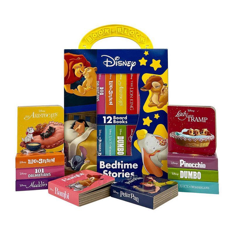 slide 17 of 19, Lilo & Stitch Disney Bedtime Stories - My First Library 12 Book Set (Board Book), 1 ct