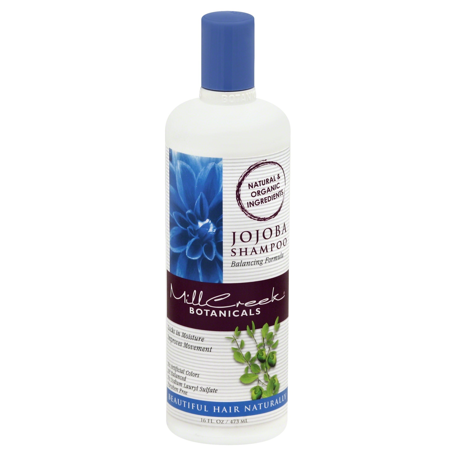 slide 1 of 1, Mill Creek Botanicals Shampoo, Jojoba, 16 oz