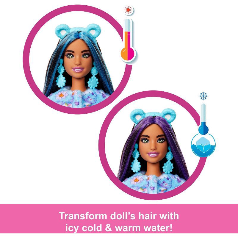 slide 2 of 5, Barbie Cutie Reveal Care Bears Doll & Accessories, Series 2 Dream Bright Bear with 10 Surprises, 1 ct