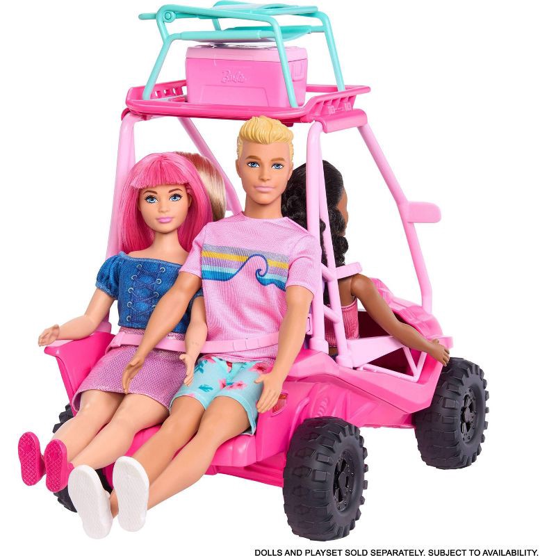 slide 4 of 6, Barbie Mysteries: Beach Detectives Ultimate Beach Buggy Vehicle Playset with 10+ Accessories, 1 ct