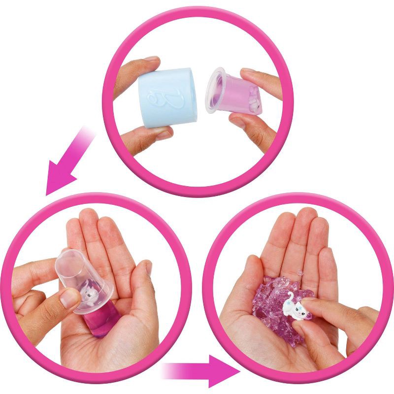 slide 6 of 6, Barbie Party Unboxed Glam Party Series Purple Sparkle Doll & Accessories with 10 Surprises, 1 ct