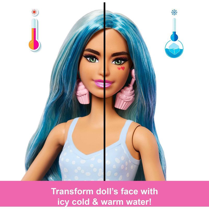 slide 4 of 5, Barbie Pop Reveal Sweet Treat Series Doll & Accessories Set, Cool Cupcake Fashion Doll & Pet, 1 ct