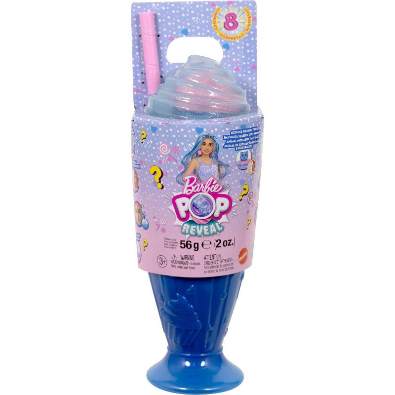 slide 5 of 5, Barbie Pop Reveal Sweet Treat Series Doll & Accessories Set, Cool Cupcake Fashion Doll & Pet, 1 ct