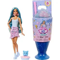 Barbie Pop Reveal Sweet Treat Series Doll & Accessories Set, Cool Cupcake Fashion Doll & Pet