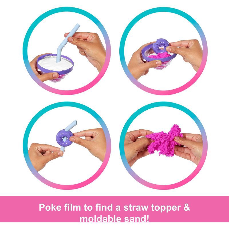 slide 4 of 5, Barbie Pop Reveal Treat Series Doll & Accessories Set, Donut Dreams Fashion Doll & Pet, 1 ct