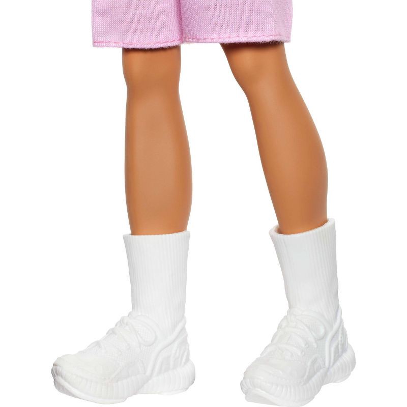 slide 3 of 5, Barbie Fashionistas Ken Doll #241 in Red Striped Top and Pink Shorts with White Sneakers, Blonde, 1 ct