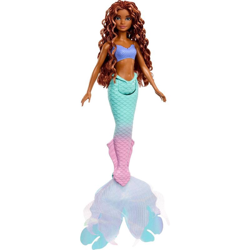 slide 6 of 6, Disney Princess Ariel Mermaid Doll with Sparkling Fin, Inspired by The Little Mermaid, 1 ct