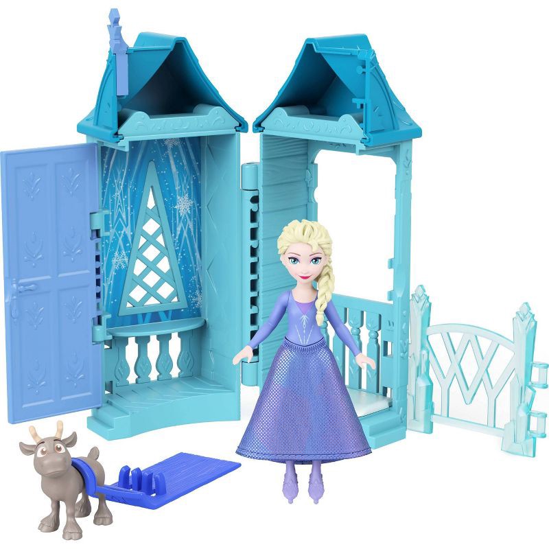 slide 4 of 6, Disney Frozen Arendelle Small Doll Playset with 5 Surprises Including Doll, 1 ct