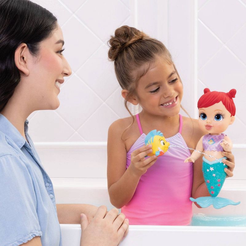 slide 2 of 13, Disney Princess Ariel Baby Bath Doll, 1 ct
