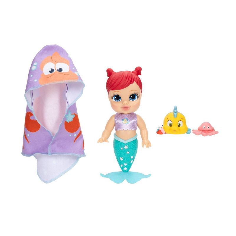 slide 8 of 13, Disney Princess Ariel Baby Bath Doll, 1 ct