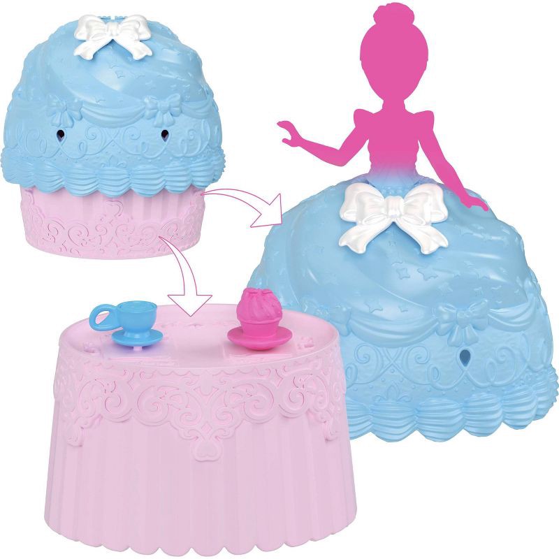 slide 3 of 6, Disney Princess Cupcake Small Doll Reveal with 5 Surprises Including Doll & 2 Accessories, 1 ct