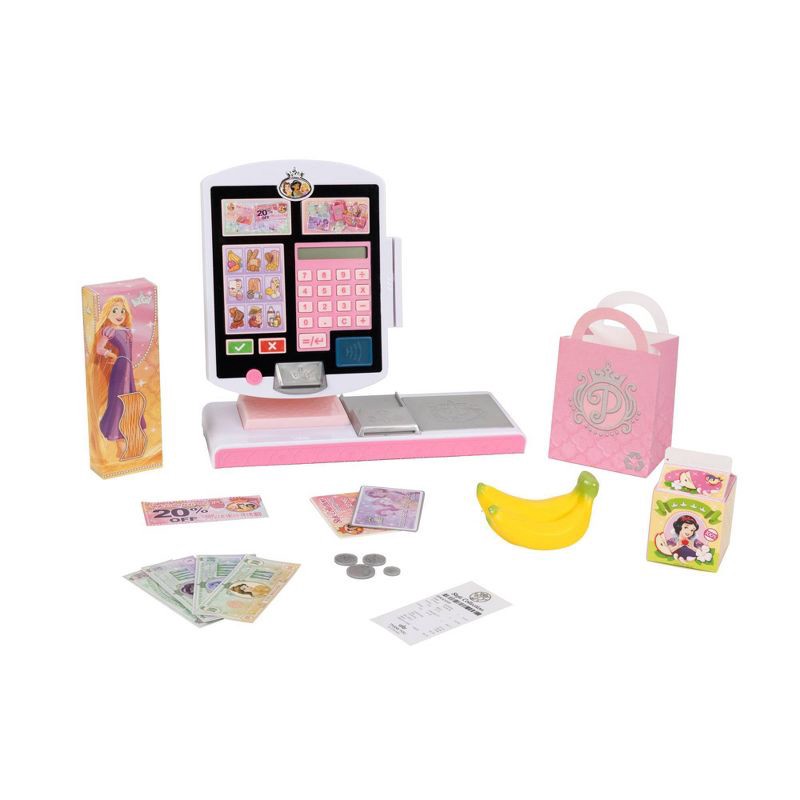 slide 1 of 11, Disney Princess Stylin' Self Check Out Cash Register, 1 ct