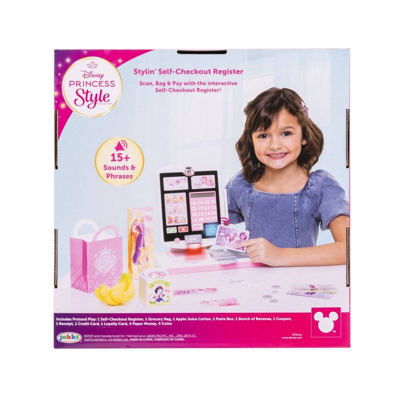 slide 11 of 11, Disney Princess Stylin' Self Check Out Cash Register, 1 ct