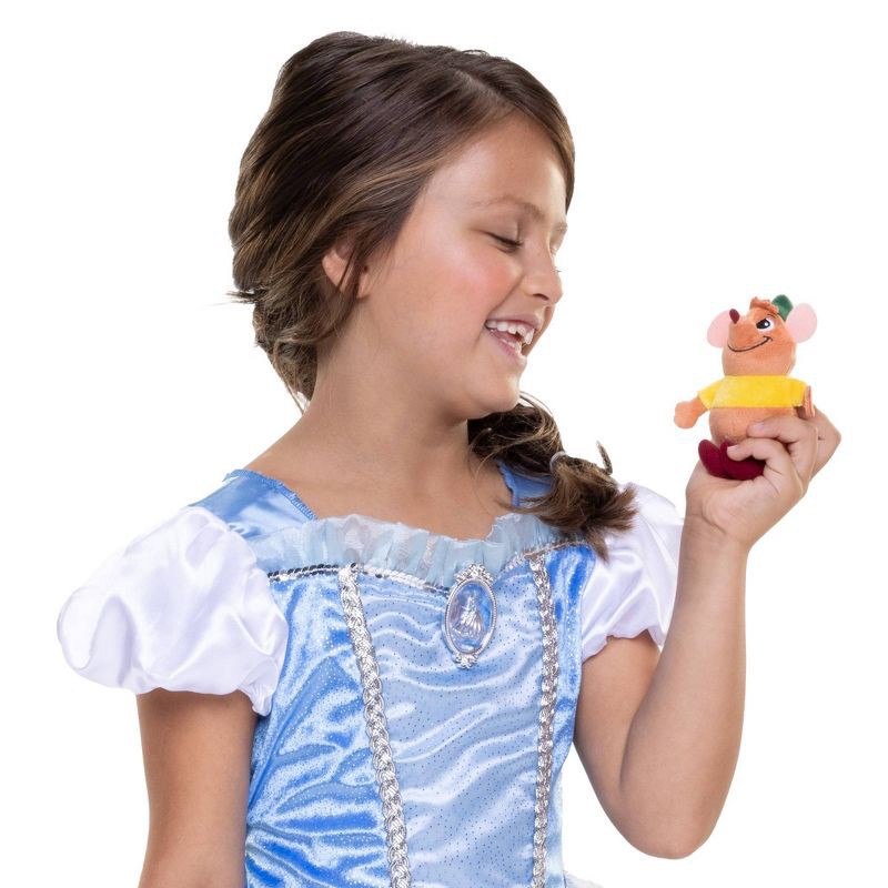 slide 3 of 10, Disney Princess Majestic Cinderella Dress with Gus Shoulder Plush Friend, 1 ct