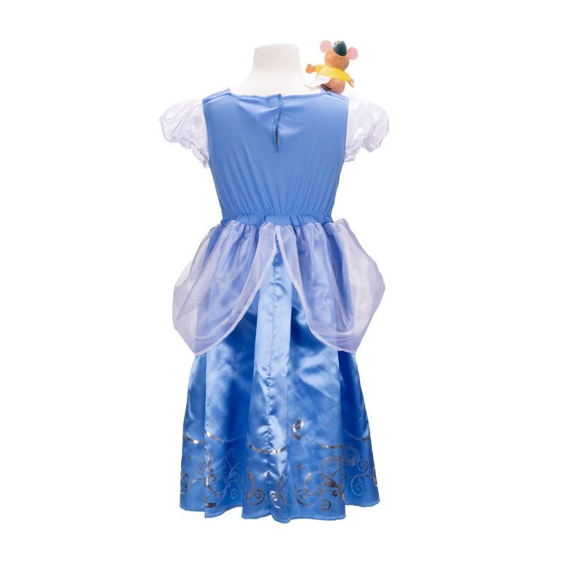 slide 8 of 10, Disney Princess Majestic Cinderella Dress with Gus Shoulder Plush Friend, 1 ct