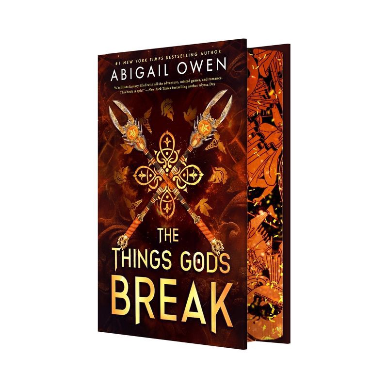 slide 1 of 1, Macmillan Publishers The Things Gods Break - (Crucible) by Abigail Owen (Hardcover), 1 ct