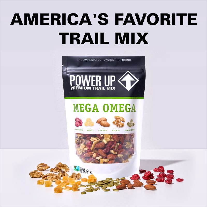 slide 7 of 10, Power Up Trail Mix Mega Omega - 14oz, 14 oz